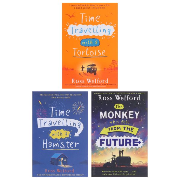 Time Travelling Series By Ross Welford 3 Books Collection Set - Ages 9+ - Paperback Online Sale