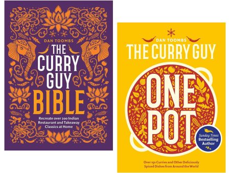 Curry Guy One Pot & The Curry Guy Bible by Dan Toombs: 2 Books Collection Set - Non Fiction - Hardback For Cheap