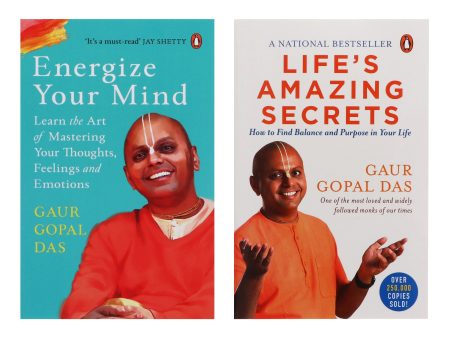 Damaged - Gaur Gopal Das 2 Books Collection Set - Non Fiction - Paperback Supply