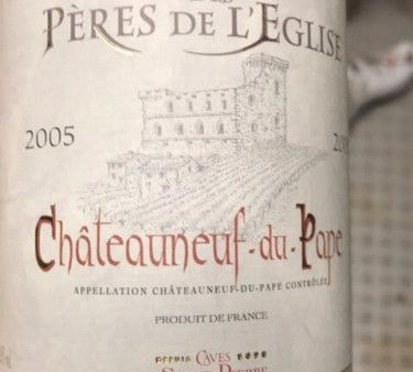 Caves Saint-Pierre - Domaine des Pères de l Eglise Châteauneuf-du-Pape 2019 (750ml) For Cheap