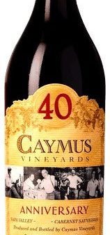 Caymus Vineyards - 40th Anniversary Cabernet Sauvignon 2012 (750ml) Online now